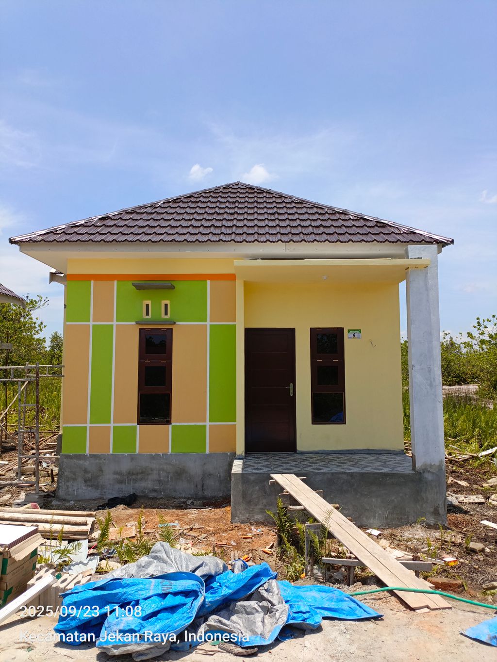 foto contoh rumah perumahan griya amanah kalibata