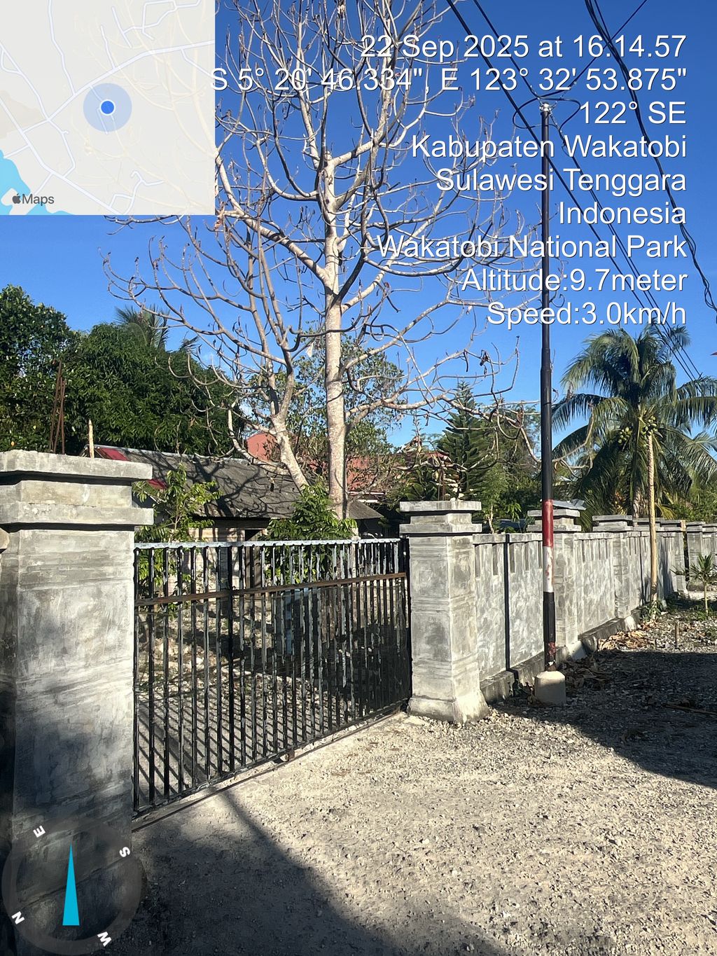 foto gerbang perumahan SINAR MANIS RESIDENCE