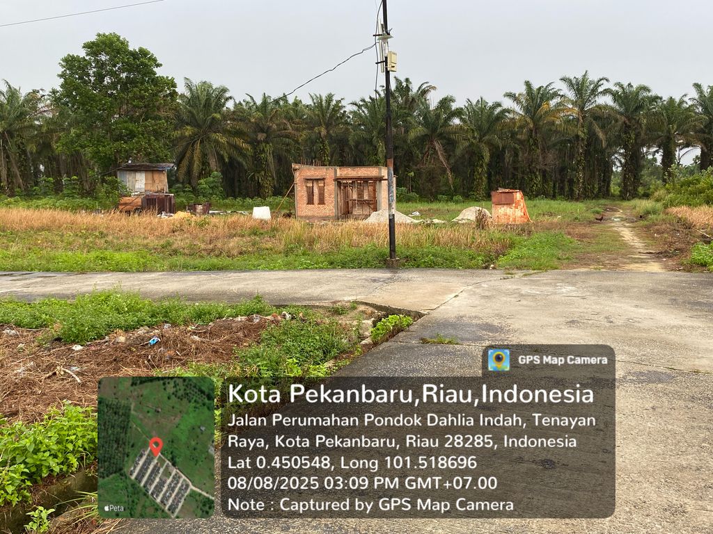 foto posisi tengah perumahan PONDOK DAHLIA INDAH TAHAP II