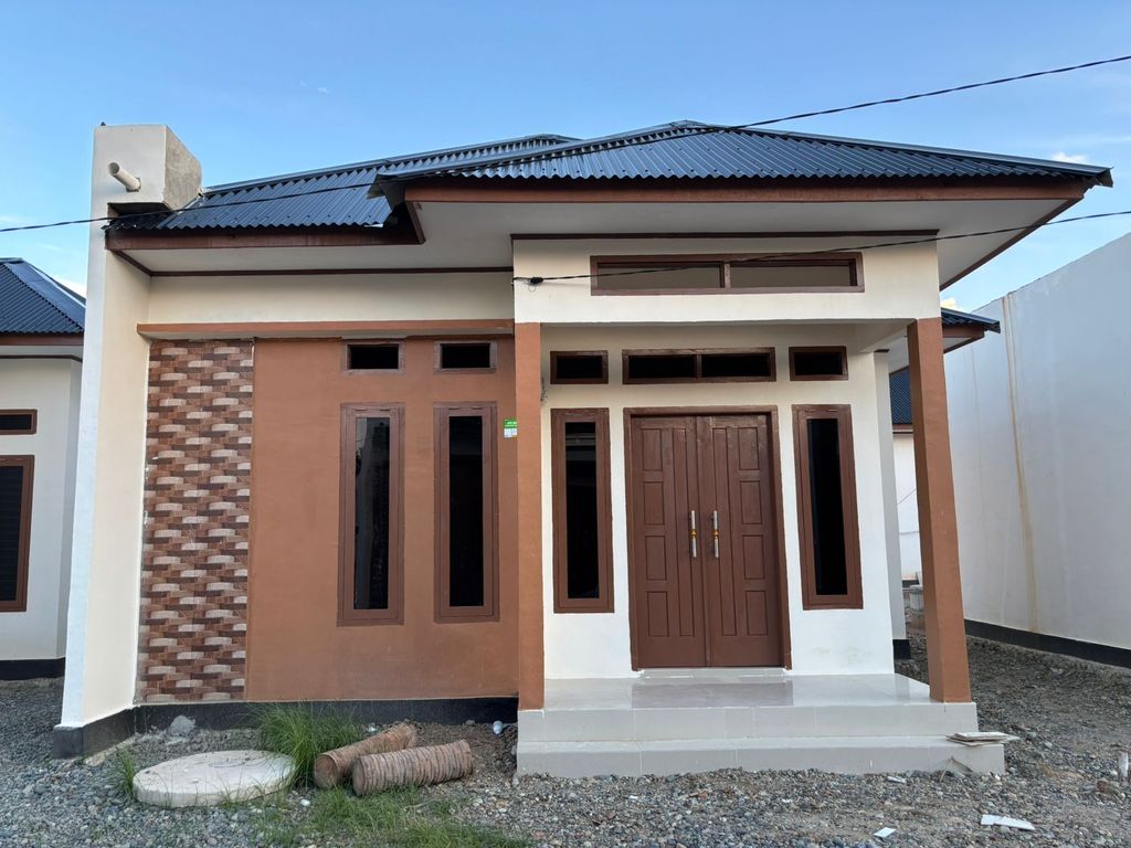 foto tampak rumah tipe 36 perumahan KOMTAR RESIDENCE COT PEUTANO