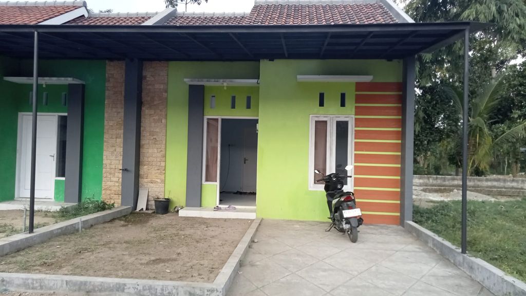 foto tampak rumah tipe 28 perumahan Perumahan Bendo Satelit