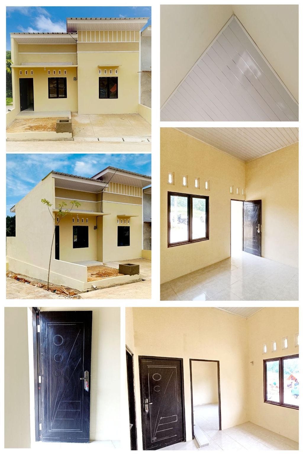 foto tampak rumah tipe 36/72 (6x12) perumahan PONDOK PESONA