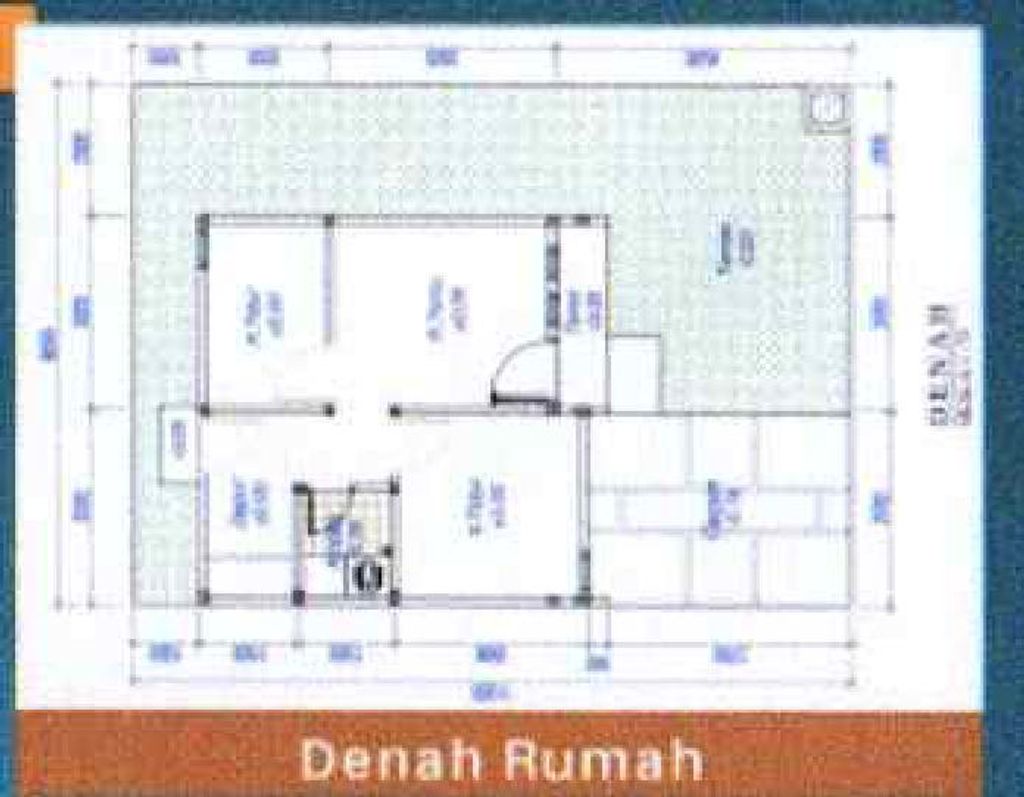 foto denah rumah tipe 36 perumahan EMERALD MANSION