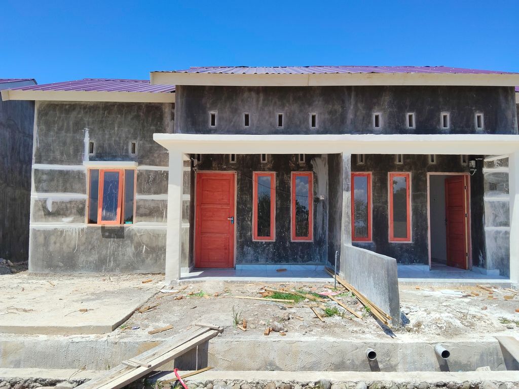 foto tampak rumah tipe 36/91 perumahan BAYU PERDANA VI TAHAP II