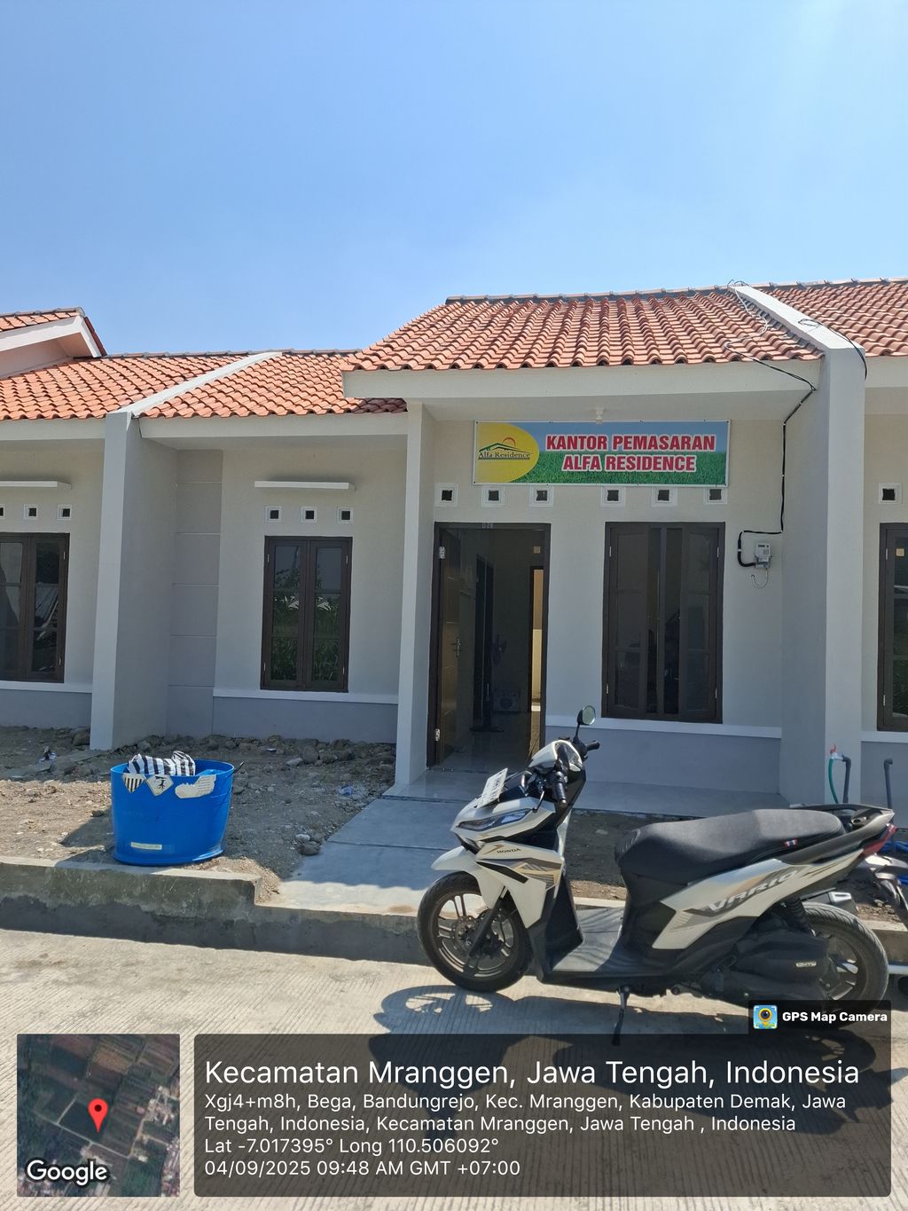foto tampak rumah tipe 30/78 perumahan ALFA RESIDENCE 17