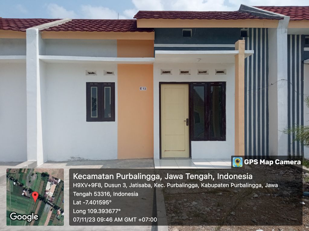 foto tampak rumah tipe 30 / 66 perumahan KAMILA RESIDENCE JATISABA