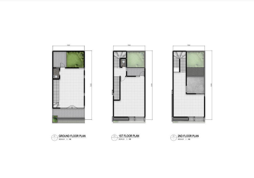 foto denah rumah tipe CATALONIA 117/66 perumahan METLAND CIBITUNG - CLUSTER LISSE