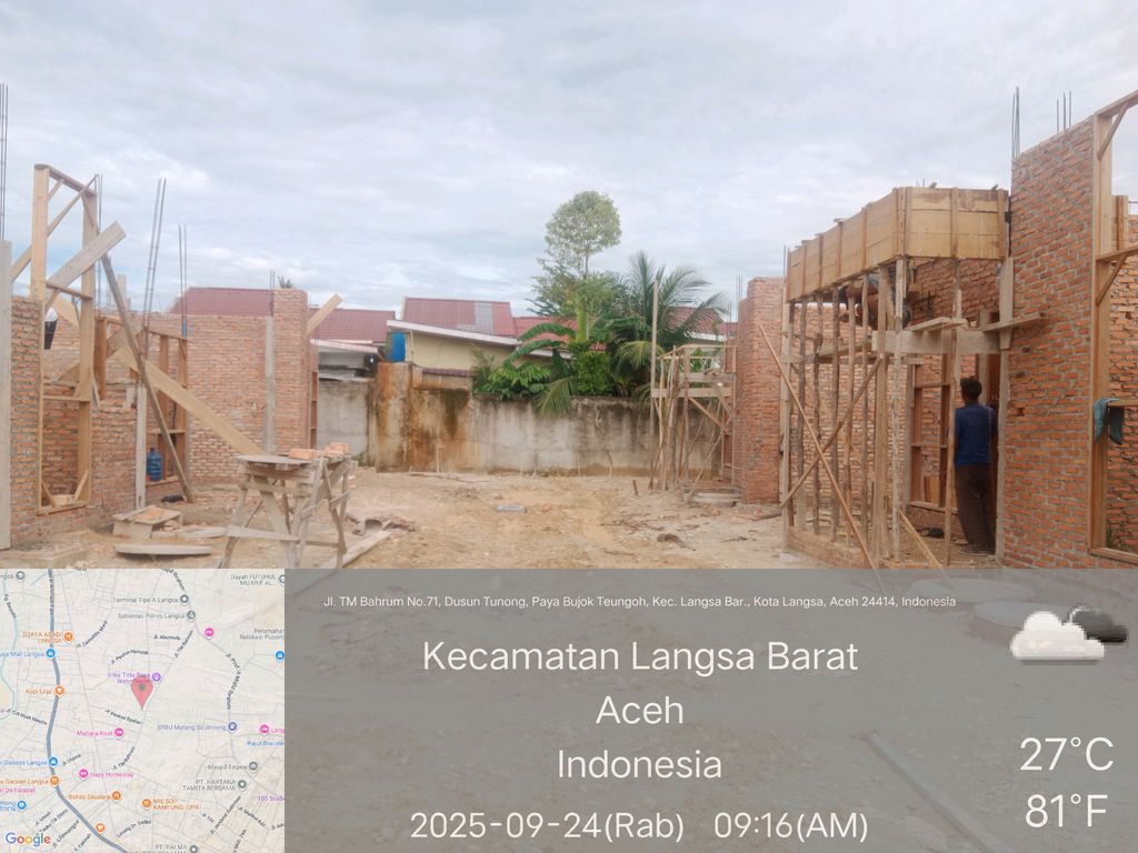 foto posisi tengah perumahan KANDEH RESIDENCE 7