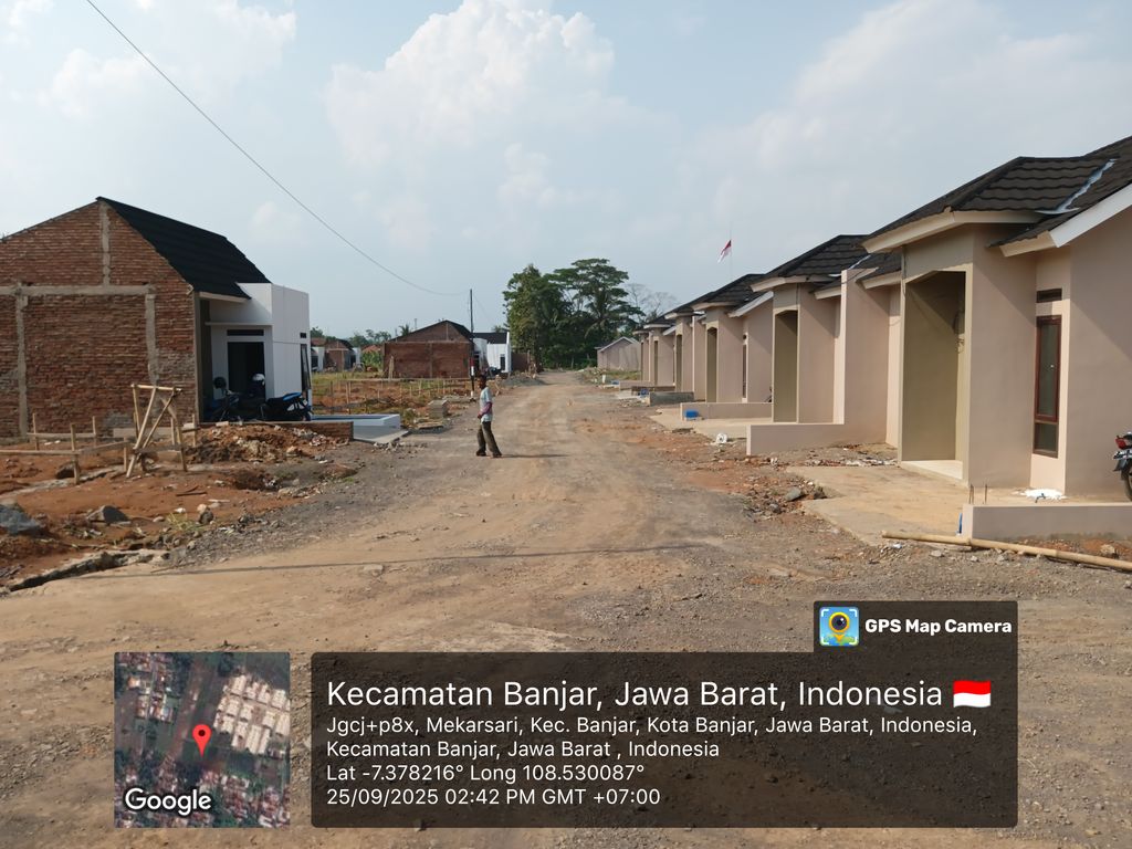 foto posisi tengah perumahan DELINSA CITRA SUKARAME 3 TAHAP 2