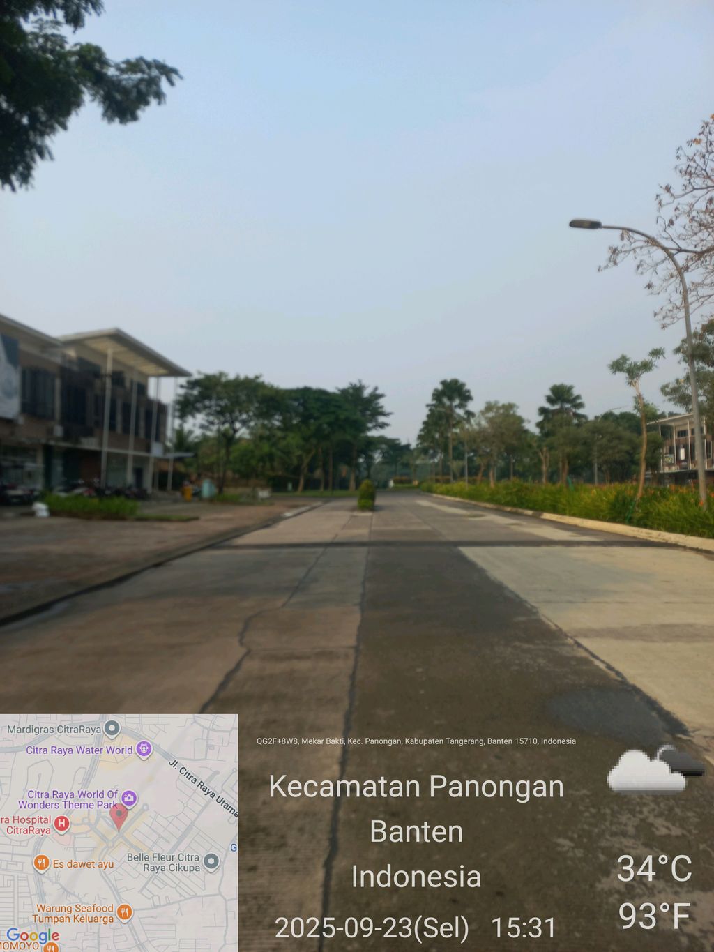 foto posisi tengah perumahan CITRA RAYA TANGERANG - THE BOULEVARD 1