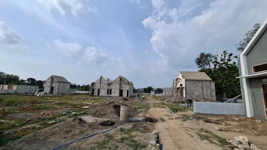 foto posisi tengah perumahan MRANGGEN VIEW 2