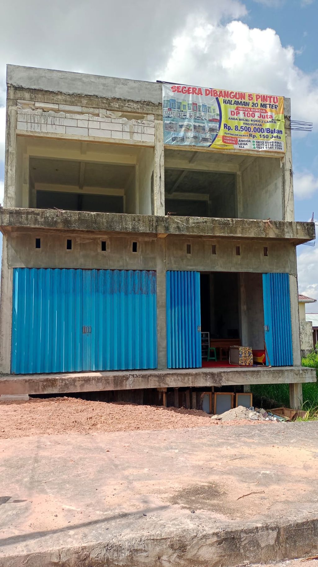 foto denah rumah tipe RUKO perumahan KOMPLEK PEMAJATAN INDAH