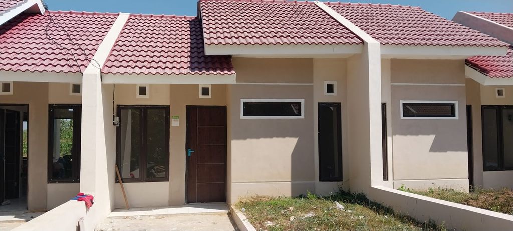 foto tampak rumah tipe 27/60 perumahan GRAHA PANCA MUSTIKA 5