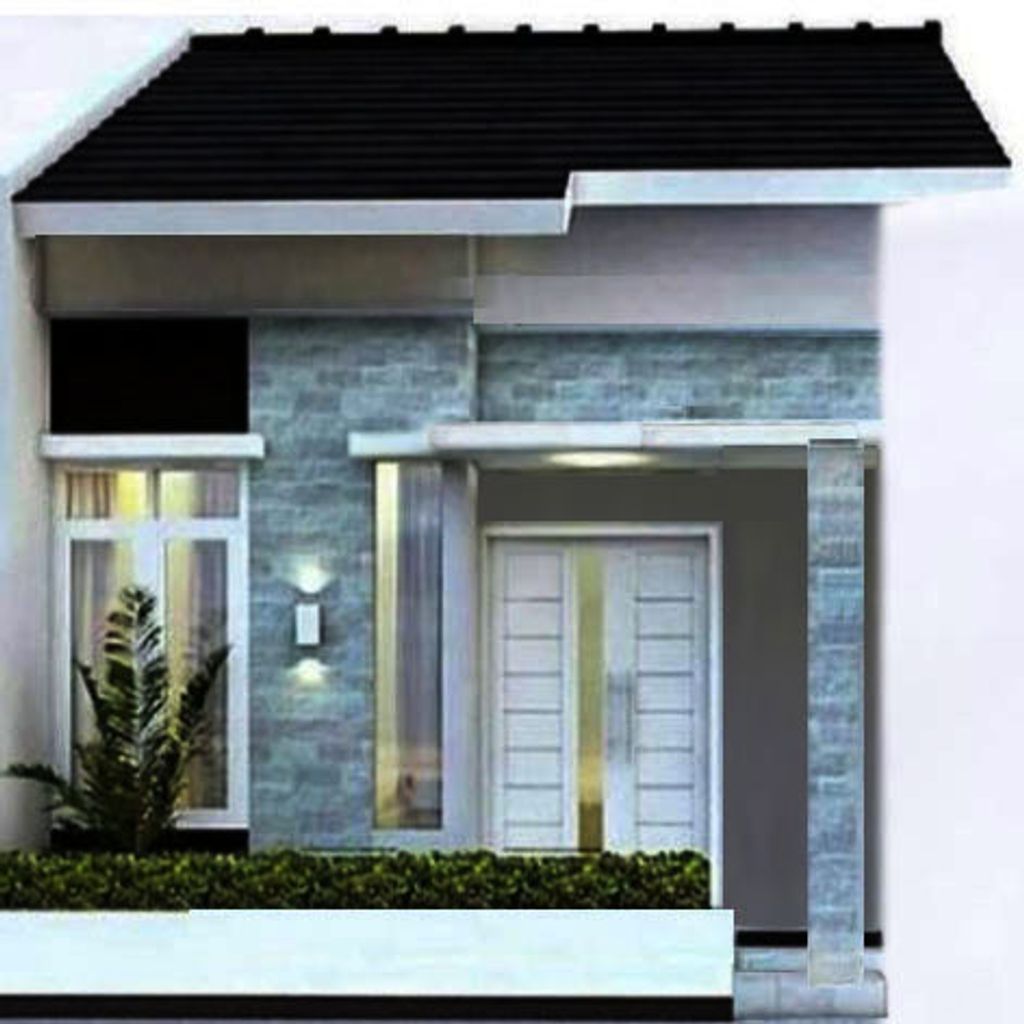 foto tampak rumah tipe 36 perumahan BUMI KENANGA ASRI