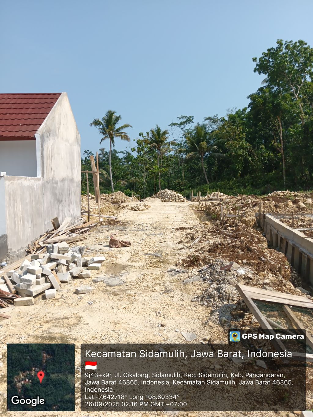 foto posisi tengah perumahan DELINSA SIDAMULIH