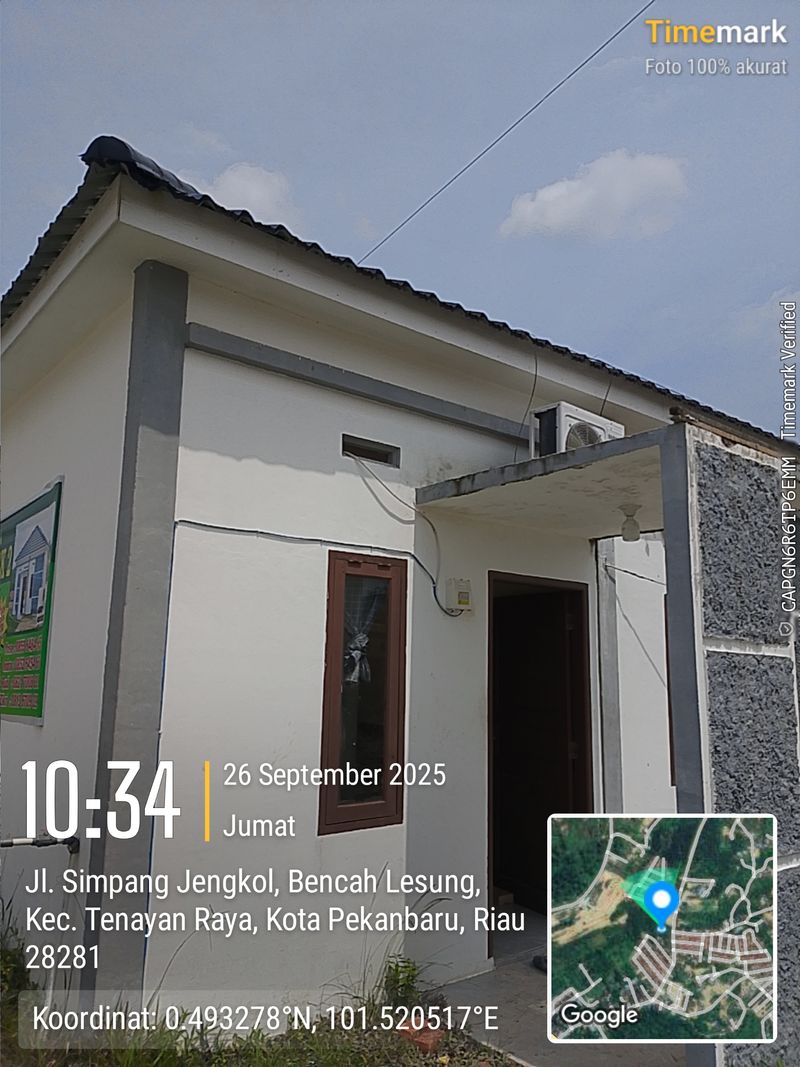 foto contoh rumah perumahan Harmoni Park 2
