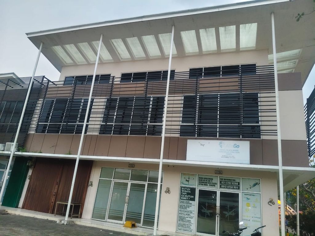 foto tampak rumah tipe RK THE BOULEVARD-A2B perumahan CITRA RAYA TANGERANG - THE BOULEVARD 1