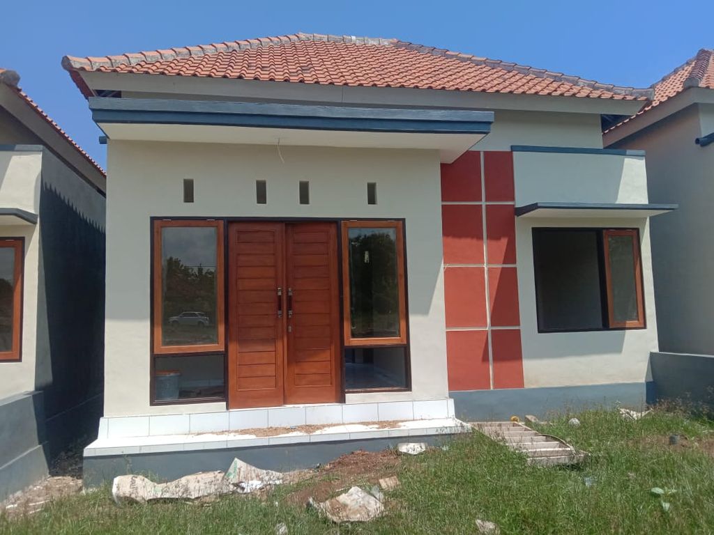 foto tampak rumah tipe 36/100 perumahan Griya Jati Asri 2