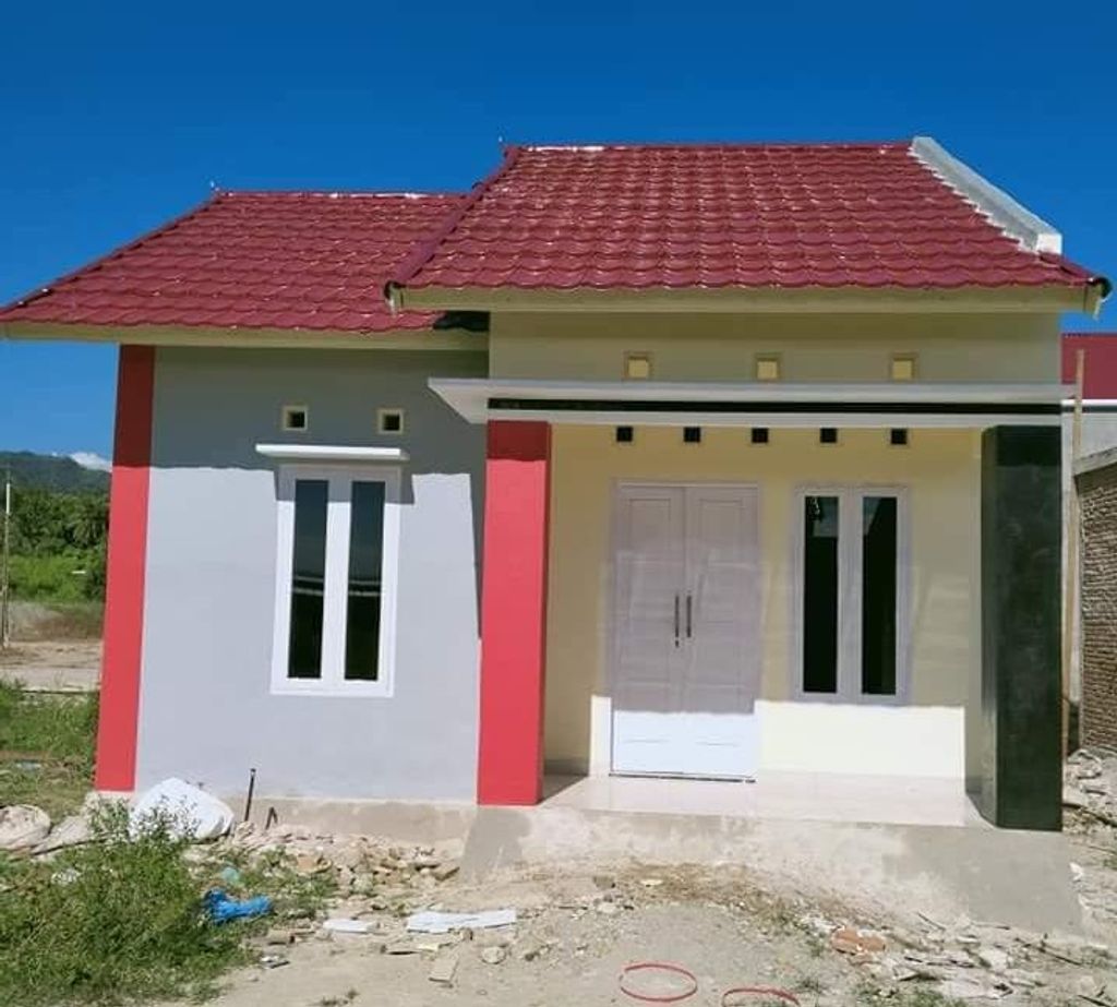 foto tampak rumah tipe 36 perumahan PADENGO PERMAI 10