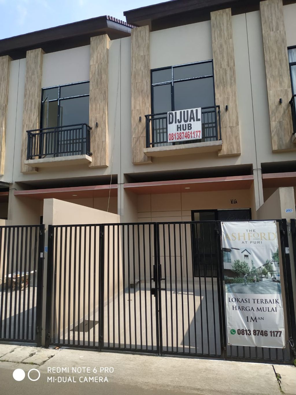 foto tampak rumah tipe 98/63 perumahan Klingkit Raya Residence