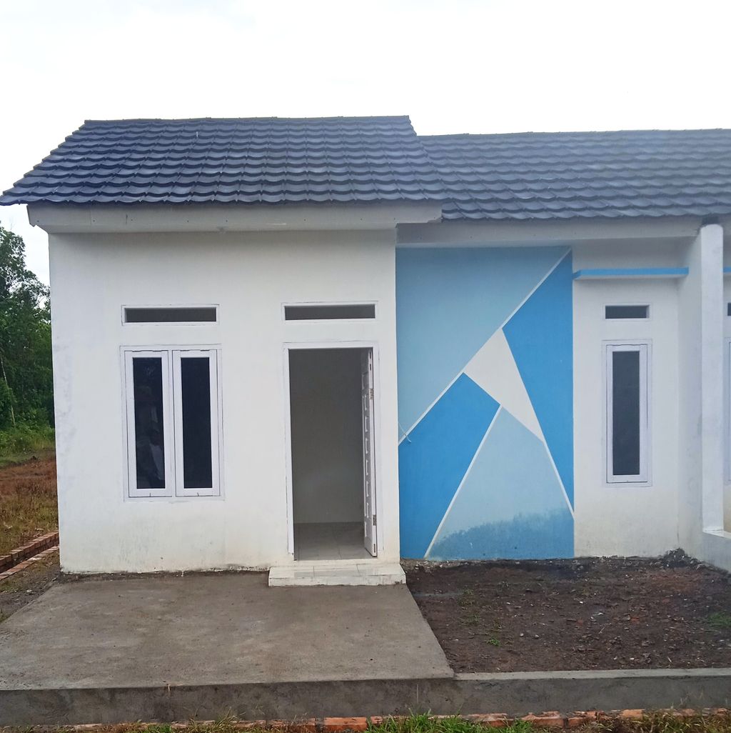 foto tampak rumah tipe 36 perumahan TALANG JAWA RESIDENCE