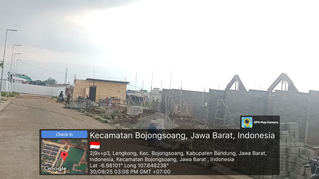 foto posisi tengah perumahan Podomoro Park Bandung (KH-SADYAGRIYA)