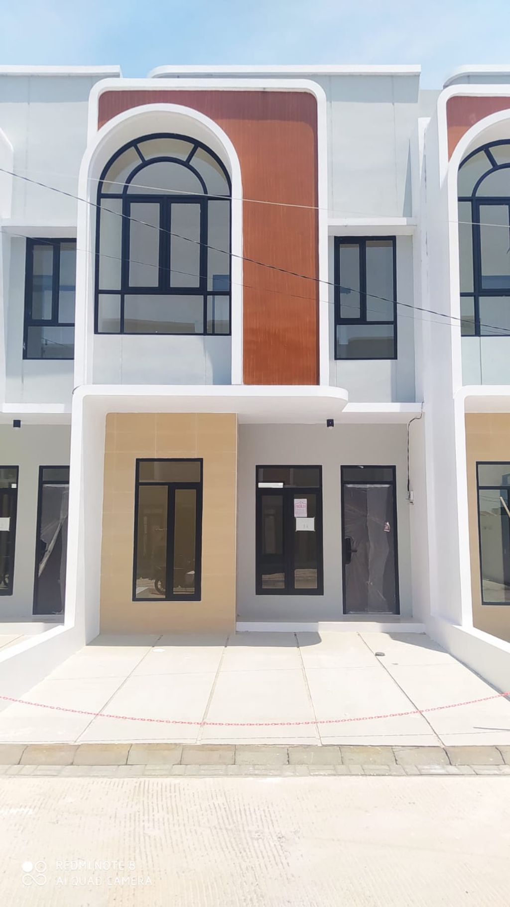 foto tampak rumah tipe 43 Compact 3 Kamar HC (485) perumahan G-Land Ciwastra Park 2