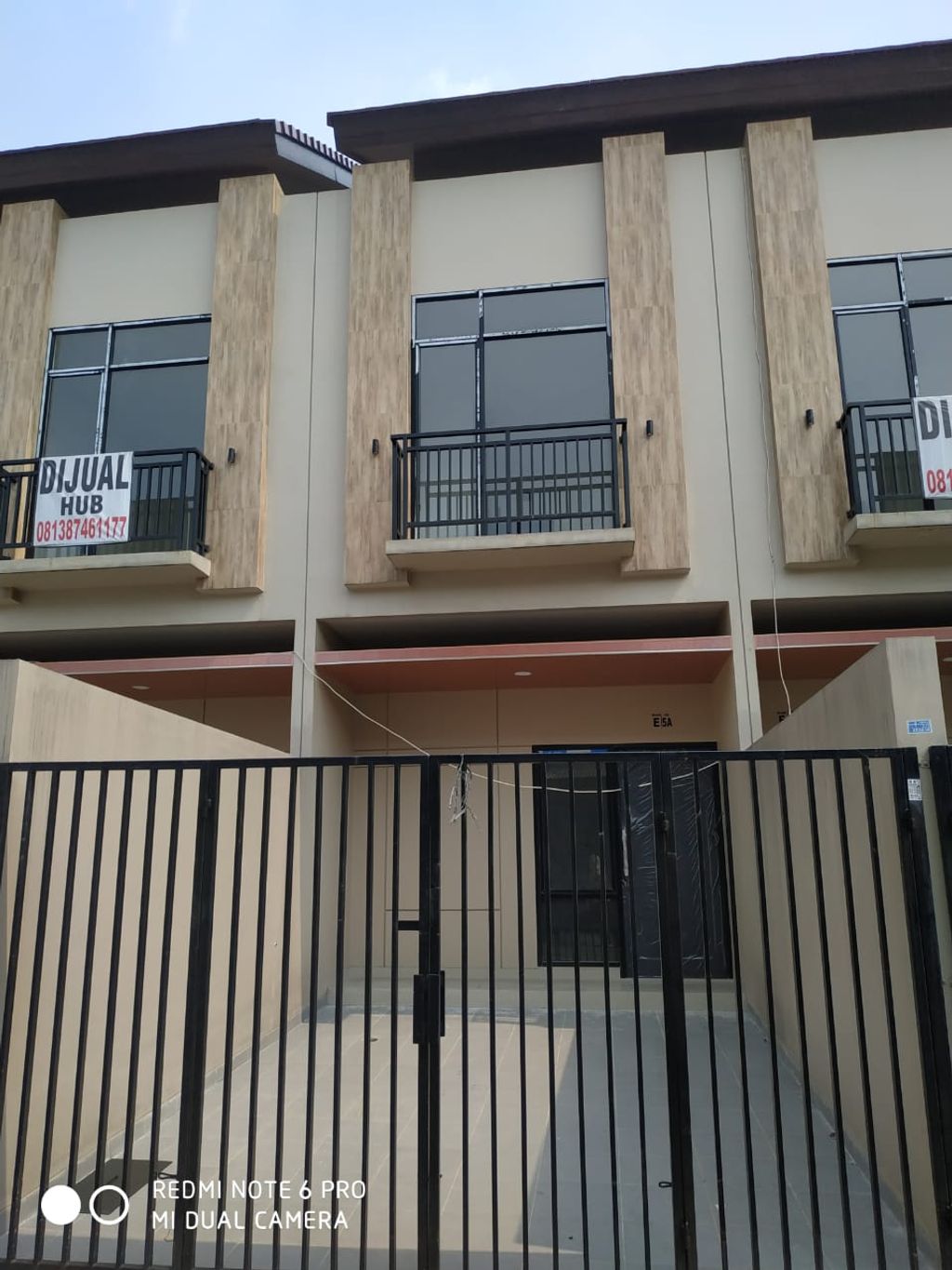 foto tampak rumah tipe 98/65 perumahan Klingkit Raya Residence