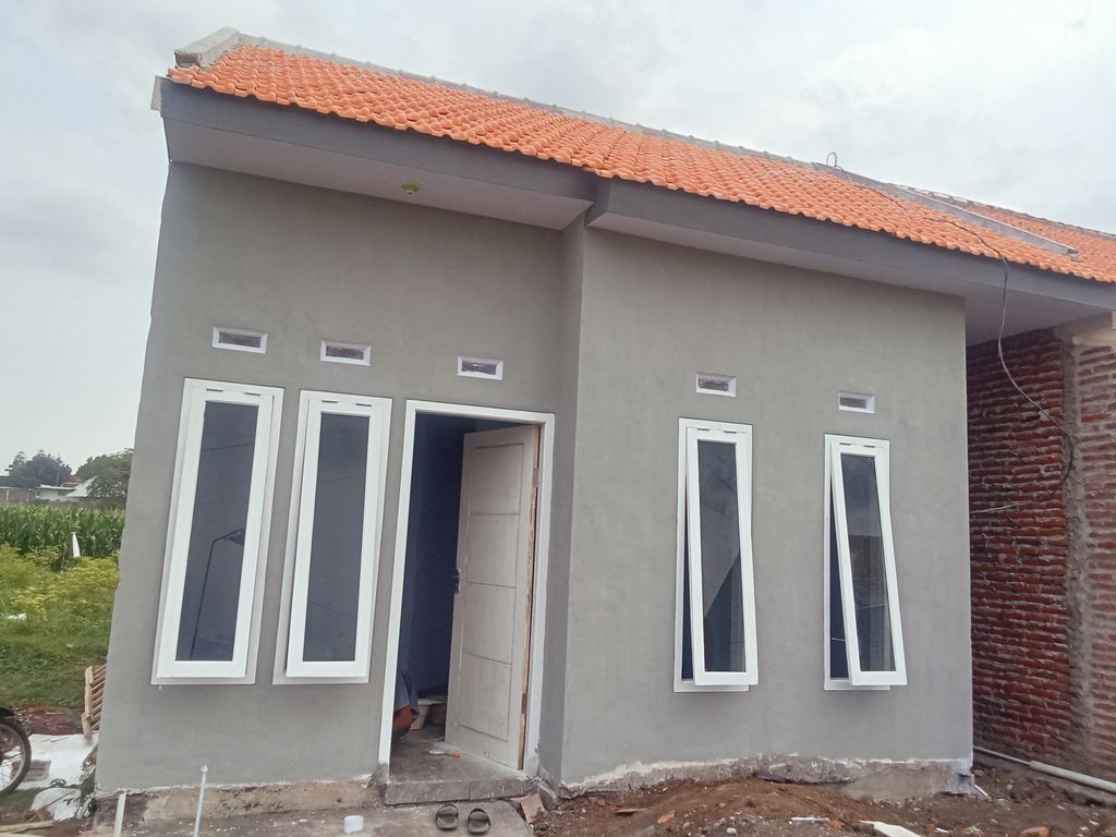 foto tampak rumah tipe 36 perumahan Green Madani 3