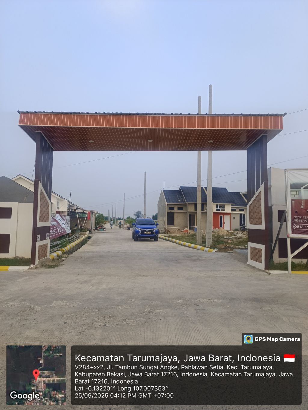 foto gerbang perumahan BHAGASKARA RESIDENCE