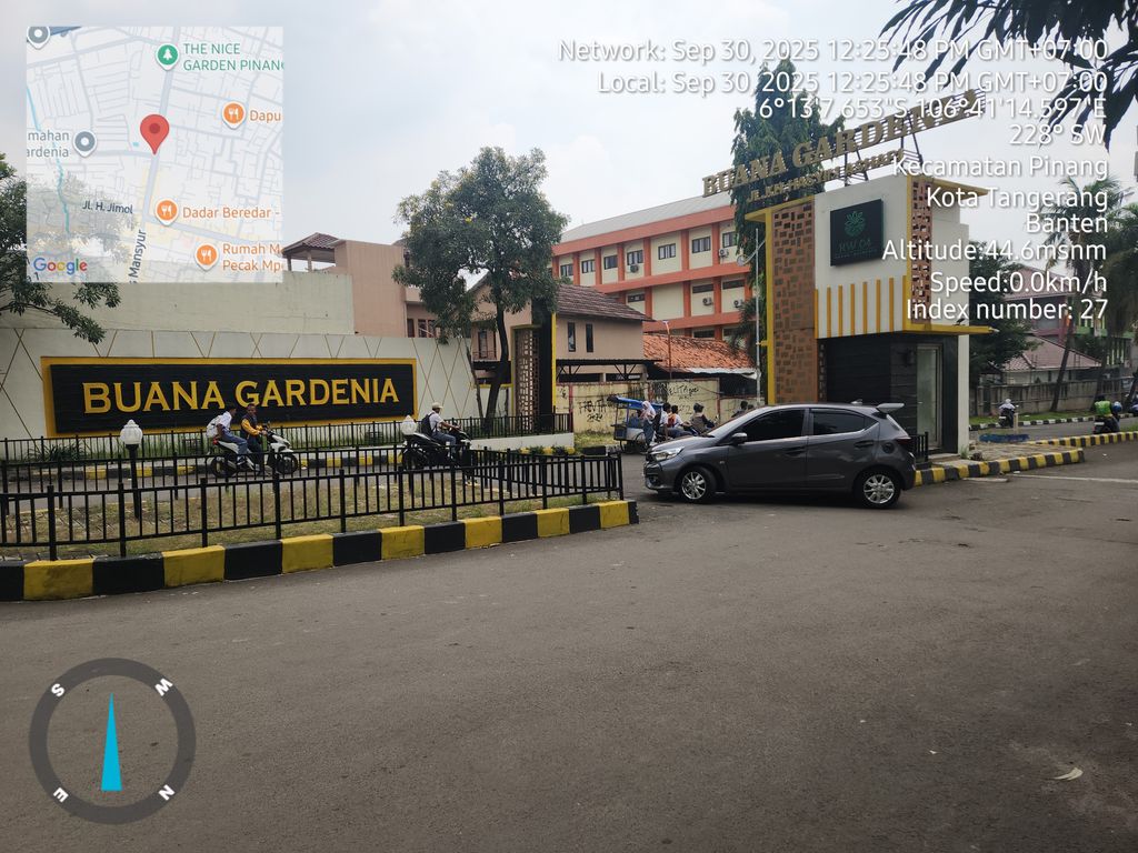 foto gerbang perumahan PERUMAHAN BUANA GARDENIA II