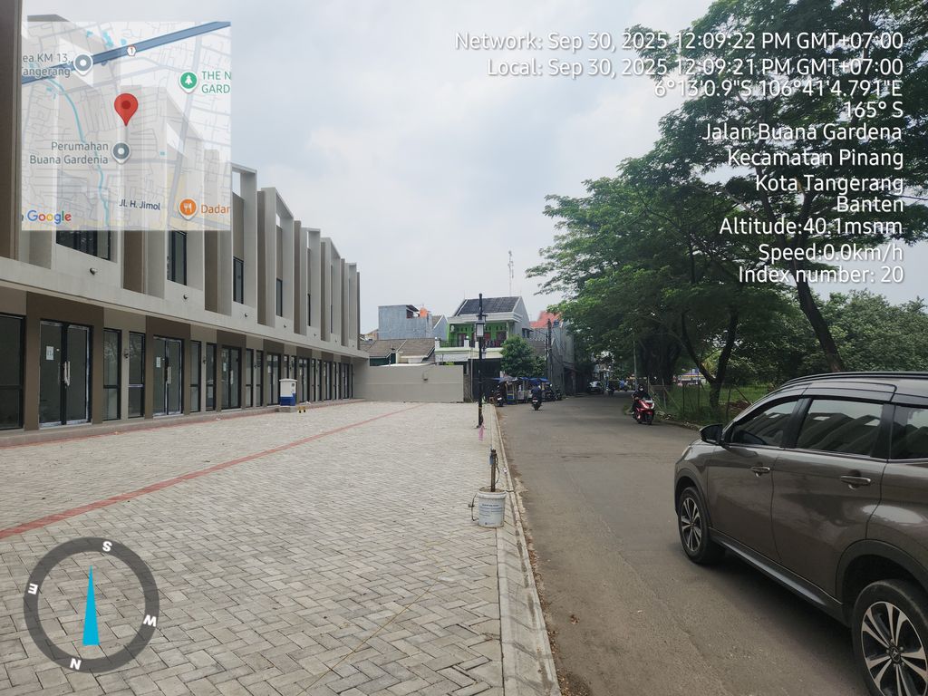 foto posisi tengah perumahan PERUMAHAN BUANA GARDENIA II