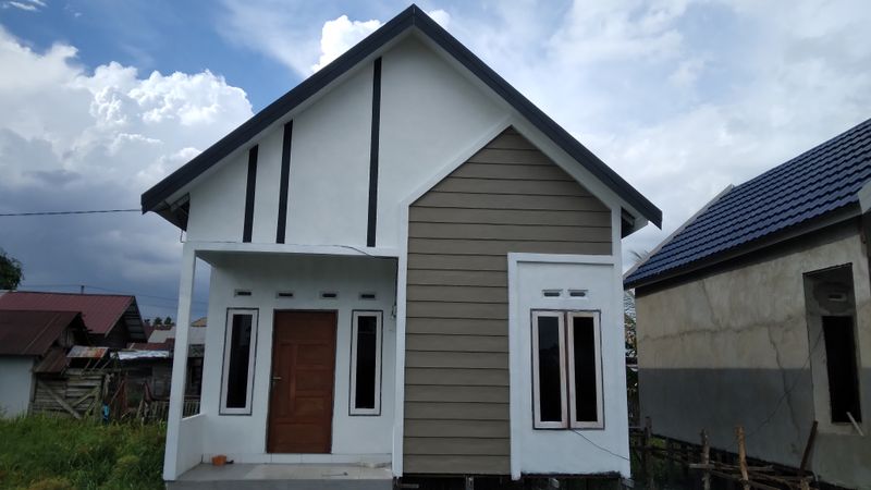 foto contoh rumah perumahan SANTARA Rez II