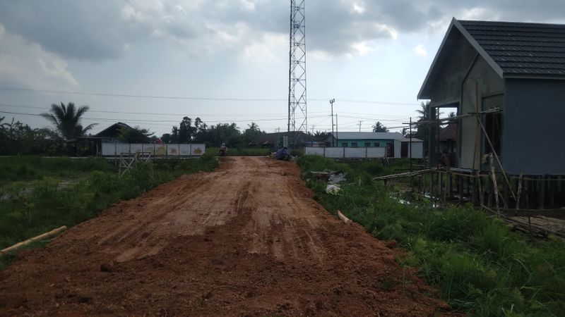 foto posisi tengah perumahan SANTARA Rez II