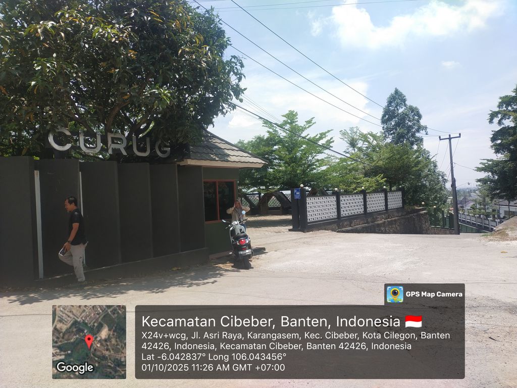 foto gerbang perumahan CURUG ASRI RESIDENCE