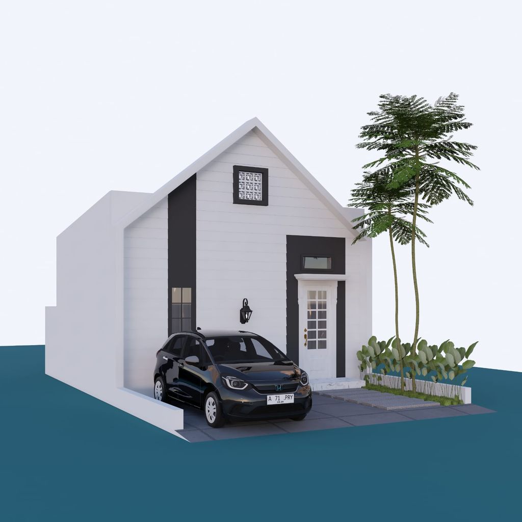 foto tampak rumah tipe 30/60 perumahan LIMBAD RESIDENCE 2