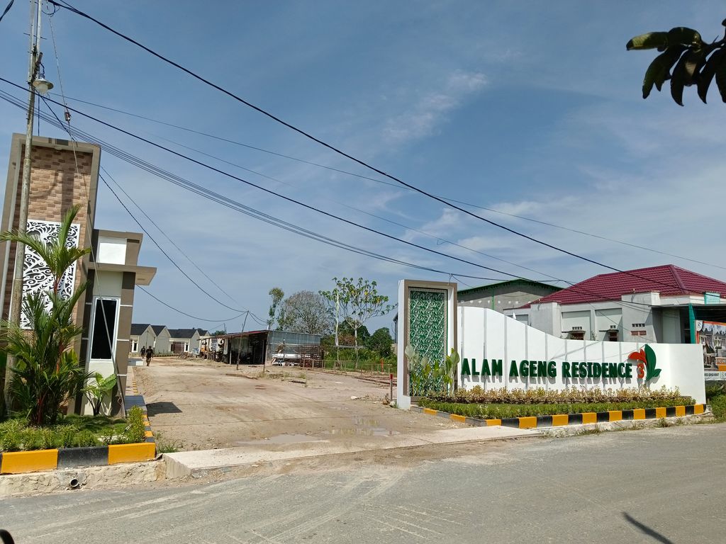 foto gerbang perumahan ALAM AGENG RESIDENCE 3