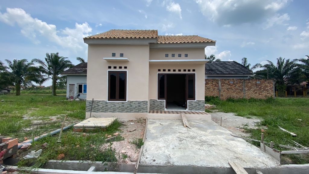 foto contoh rumah perumahan LandSum Habib Residence