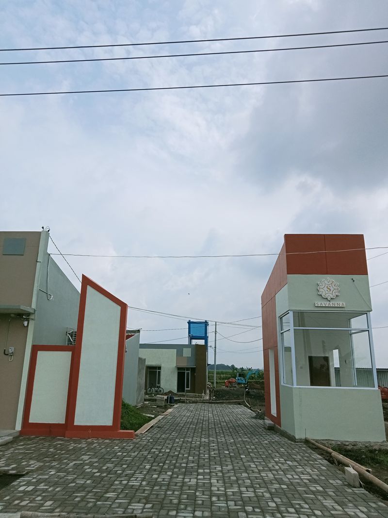 foto posisi tengah perumahan Perumahan Savanna Pemalang