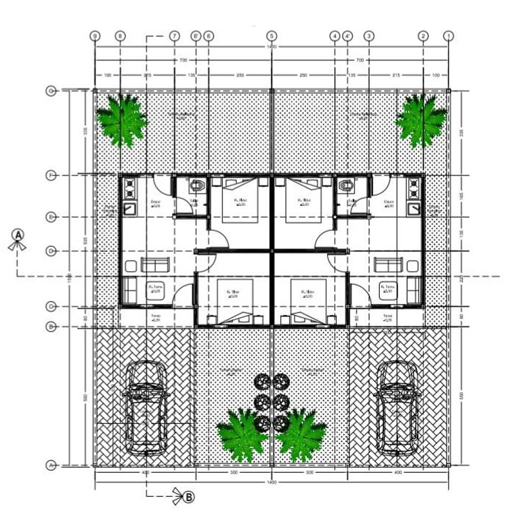 foto denah rumah tipe 36 perumahan GRIYA WEJAYA KENCANA