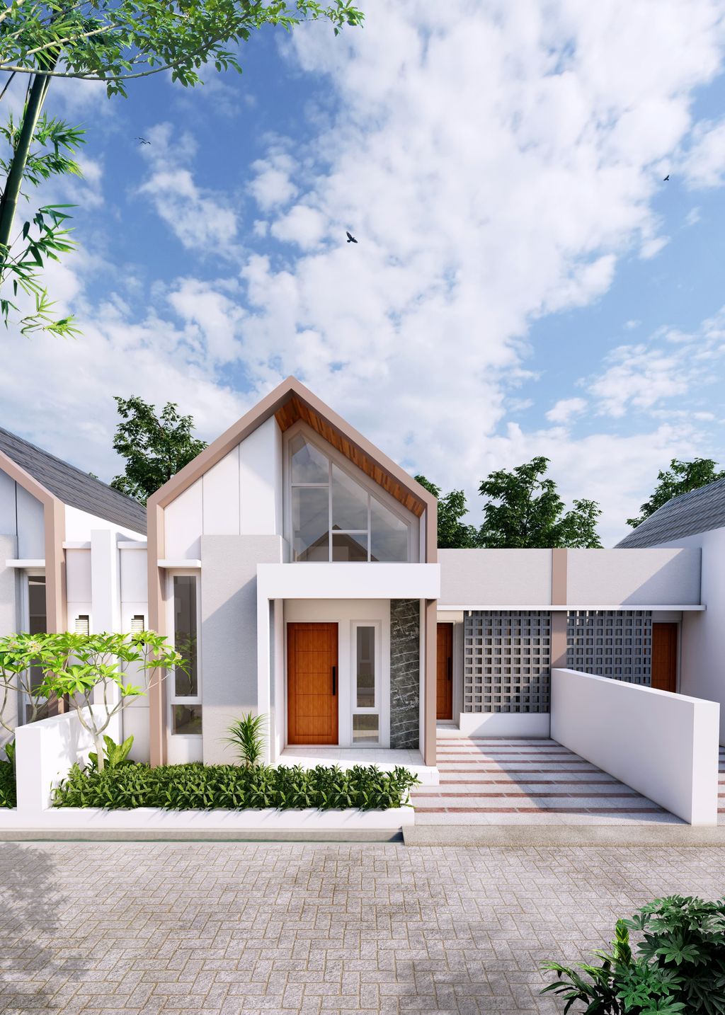 foto tampak rumah tipe KOMERSIL perumahan ALAM AGENG RESIDENCE 3