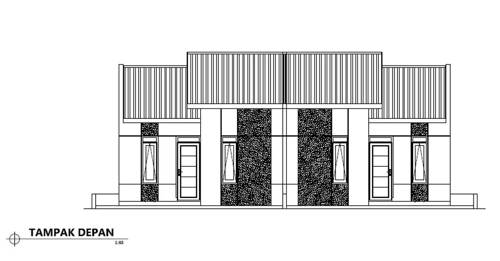 foto tampak rumah tipe 36 perumahan GRIYA WEJAYA KENCANA