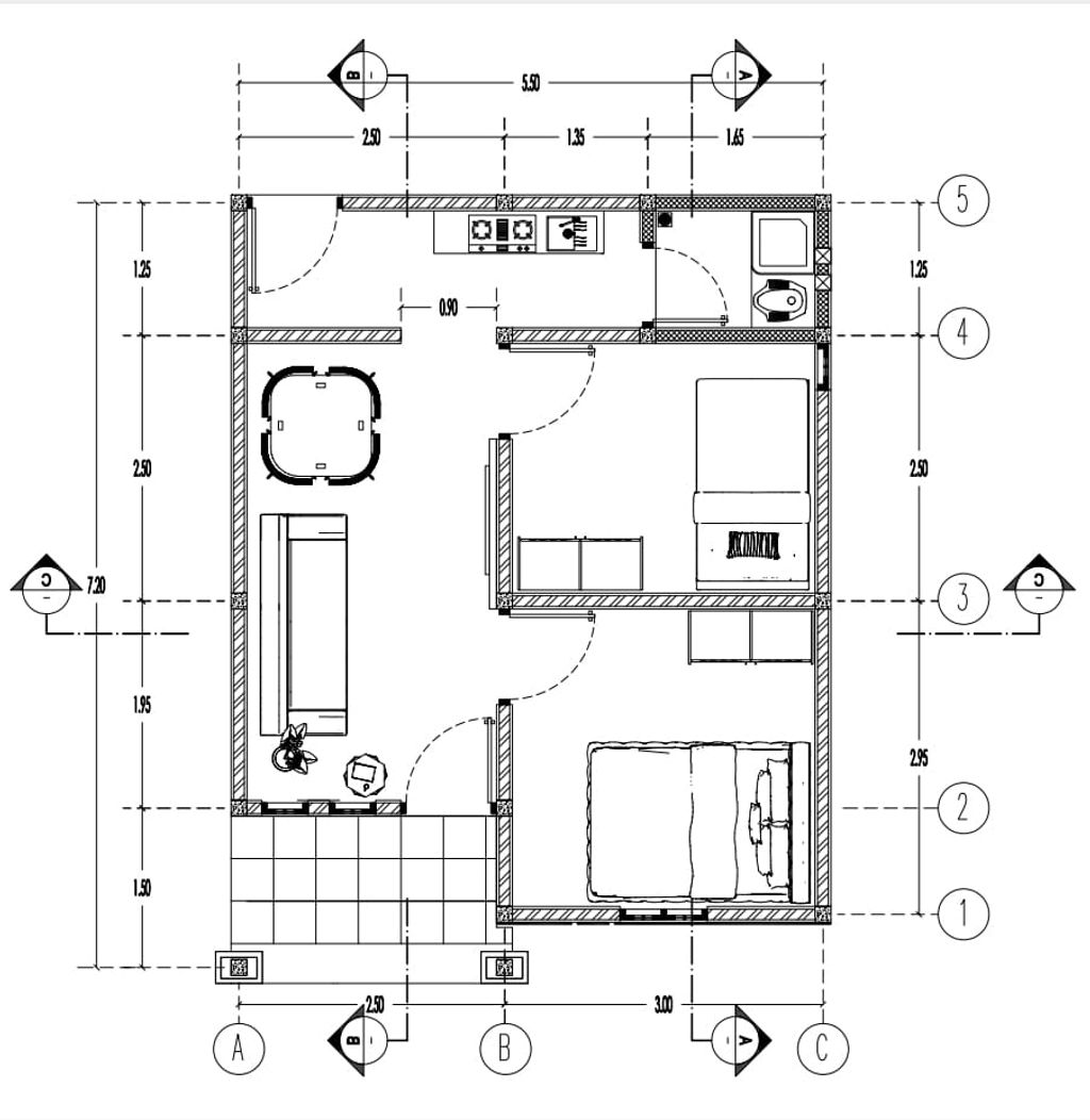 foto denah rumah tipe 36 perumahan ANUGERAH RESIDENCE 5 TAHAP-2