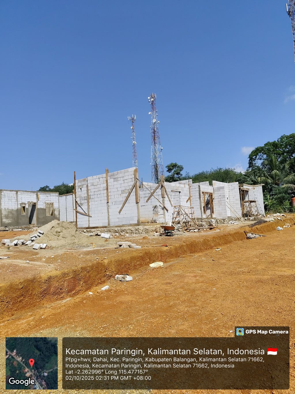 foto contoh rumah perumahan SYAFA RESIDENCE