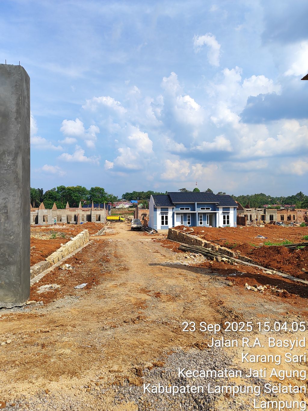 foto posisi tengah perumahan AR RAFIQ RESIDENCE