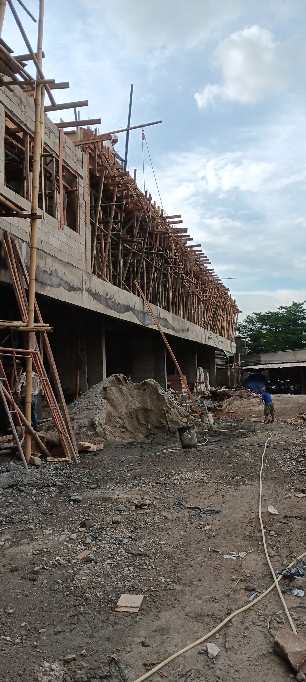 foto posisi tengah perumahan Kebagusan Point