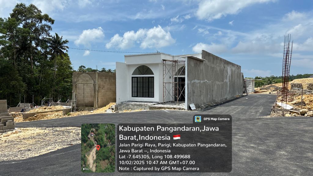 foto gerbang perumahan SSN RESIDENCE CINTARATU