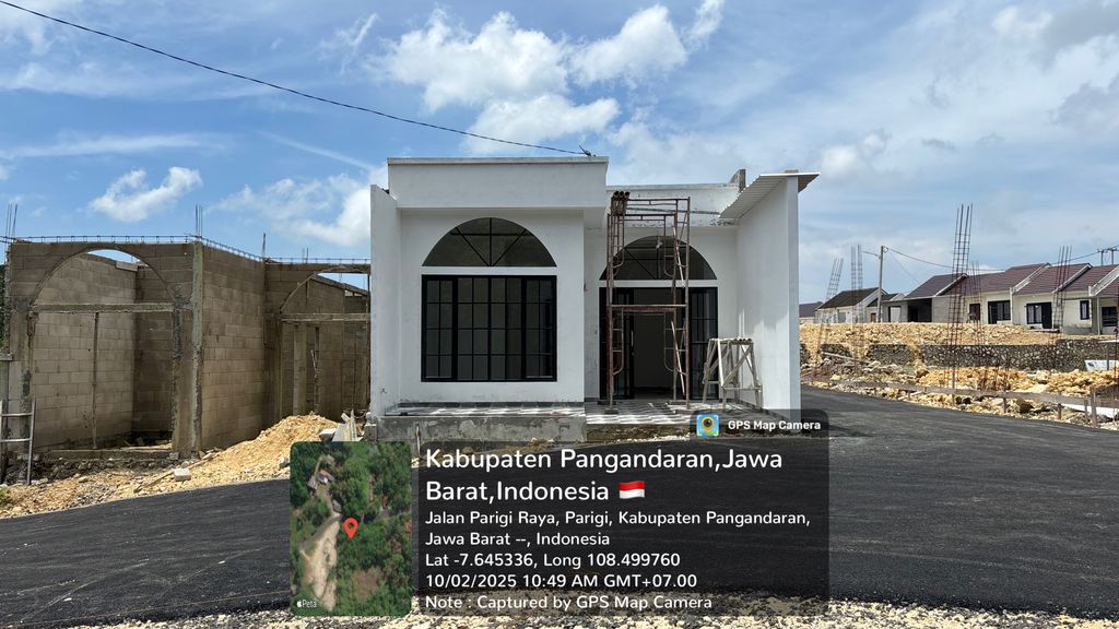 foto contoh rumah perumahan SSN RESIDENCE CINTARATU