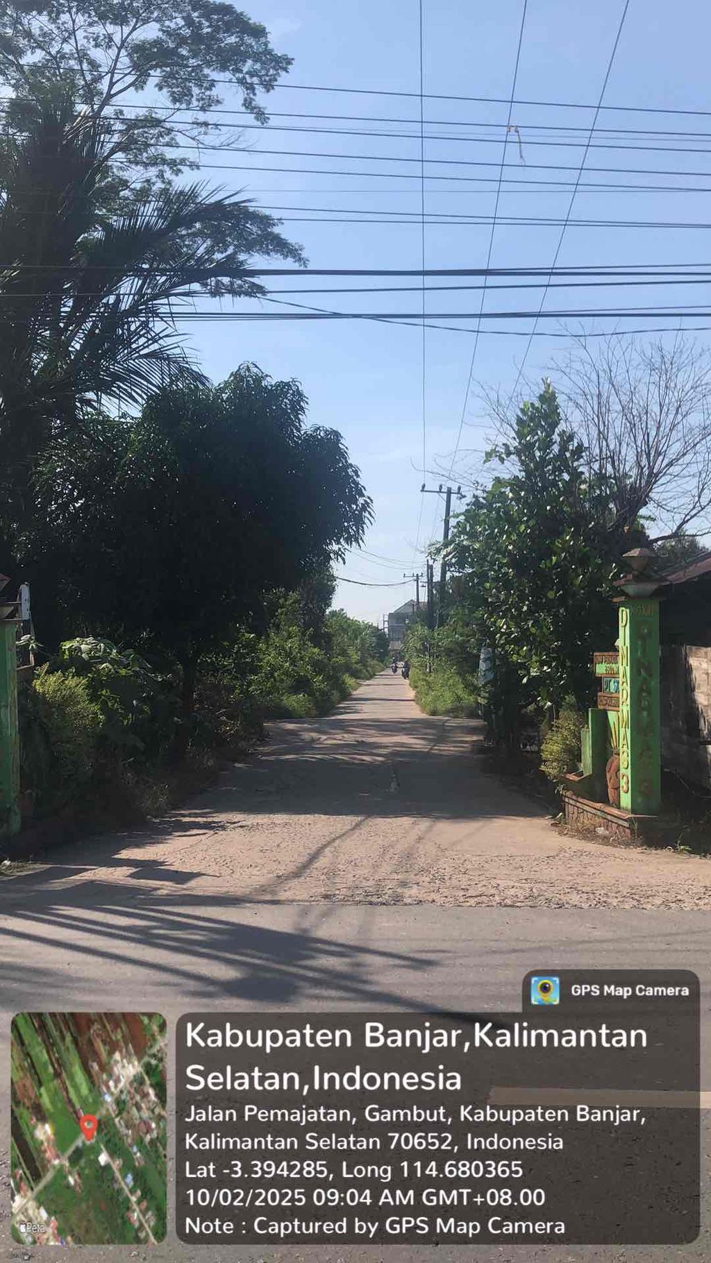 foto gerbang perumahan DINAR MAS 3 TAHAP 2