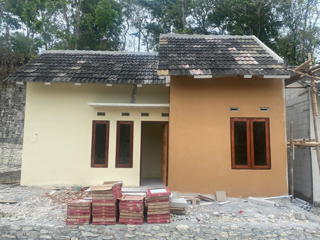 foto tampak rumah tipe 30/60 perumahan GRIYA ASHA PULOSARI